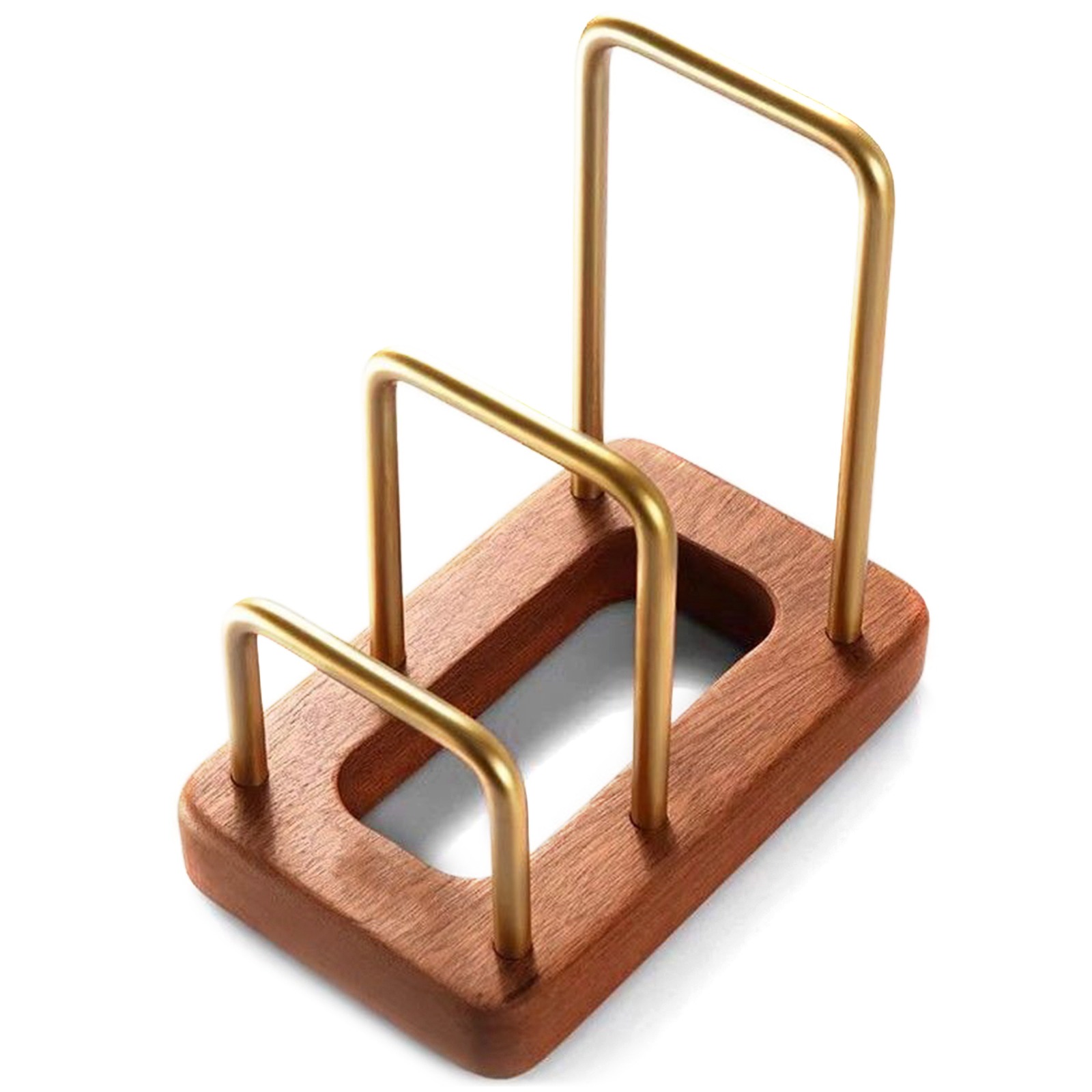 Solid Wood Plate Rack Multi La - Food Storage Rack reseña y precio