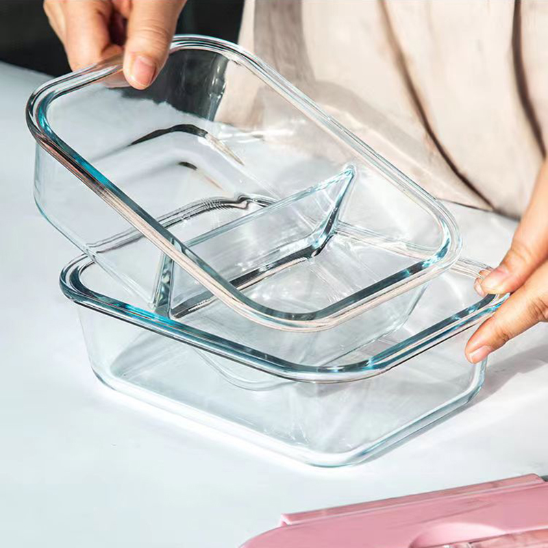 New style Lunch Box Glass 1050 - Food Storage Glass Box reseña y precio