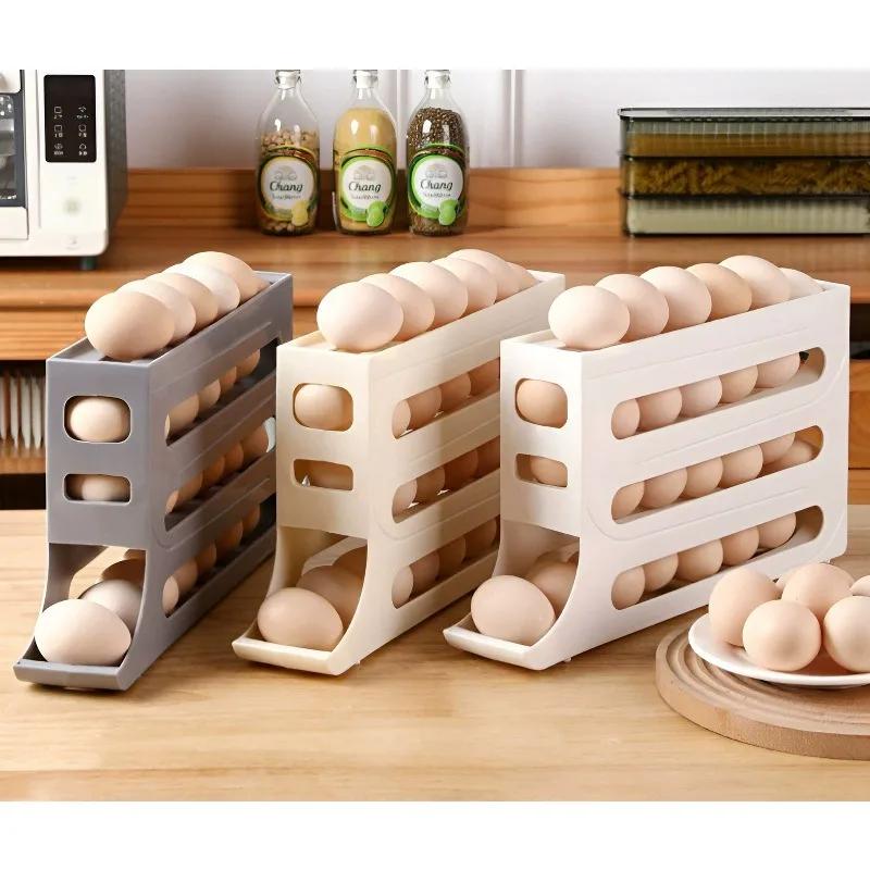 Refrigerator Eggs Storage Box  - Egg Storage Holder reseña y precio