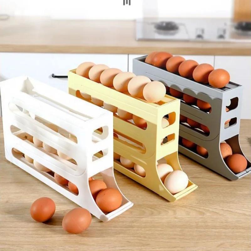 Refrigerator Eggs Storage Box  - Egg Storage Holder reseña y precio