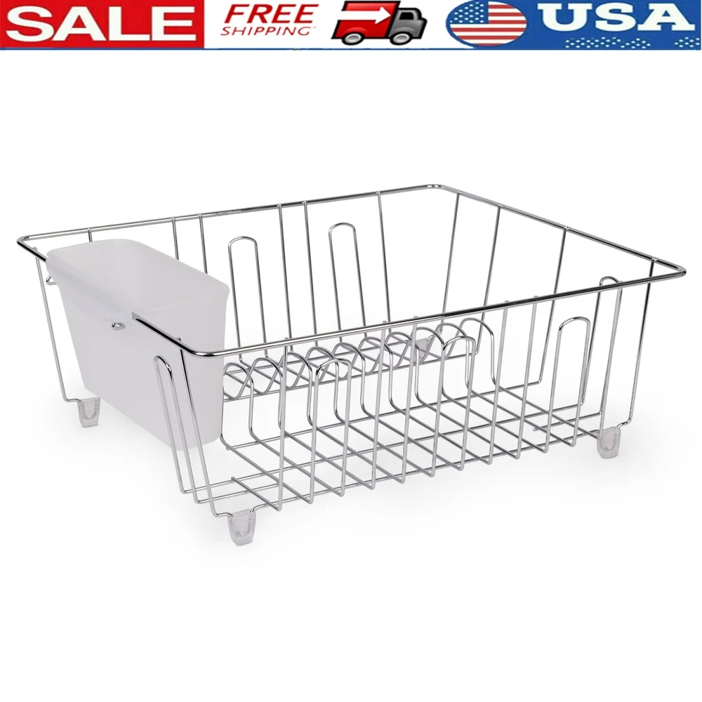 Small Wire Dish Rack Kitchen O - Food Storage Rack reseña y precio