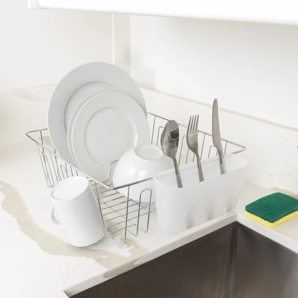 Small Wire Dish Rack Kitchen O - Food Storage Rack reseña y precio