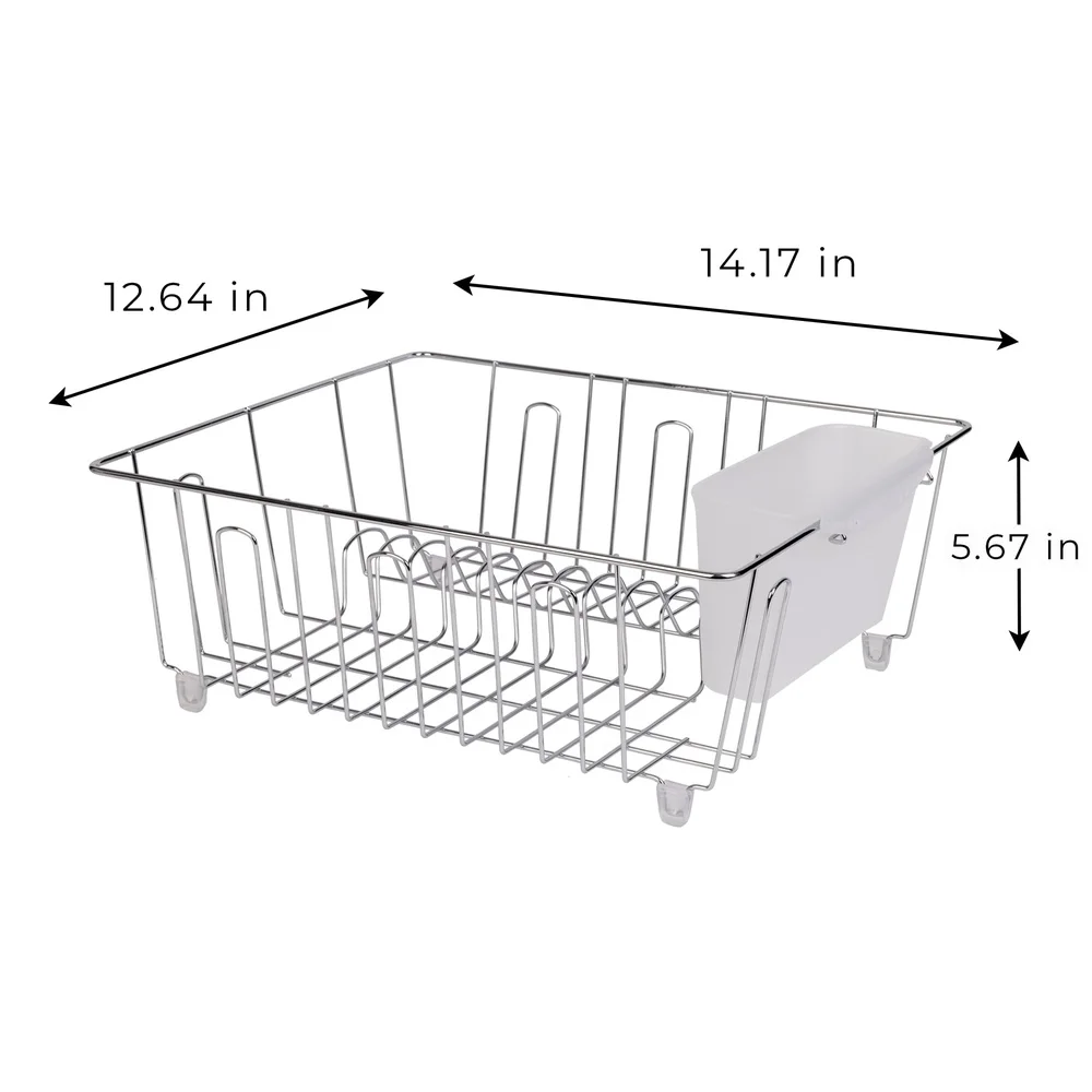 Small Wire Dish Rack Kitchen O - Food Storage Rack reseña y precio
