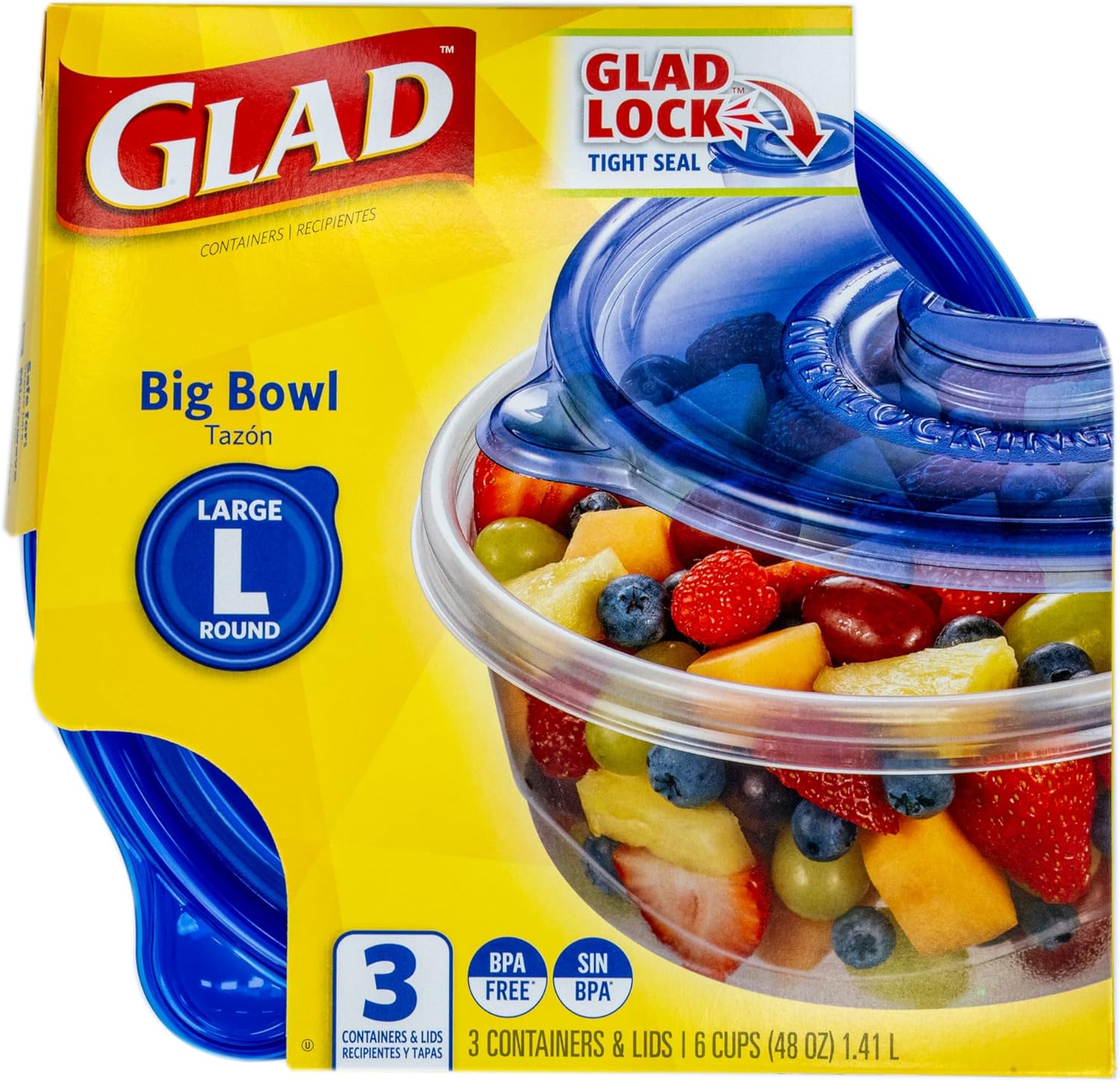 48 oz Round Food Storage Conta - Lock And Lock Food Storage reseña y precio