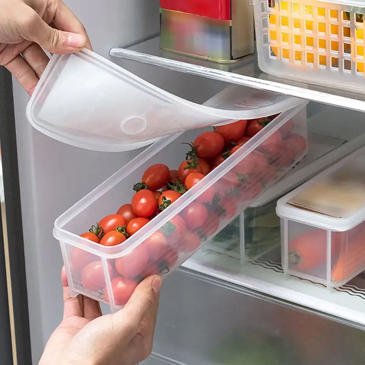 1 Plastic Transparent Storage  - Food Storage Freezer Containers reseña y precio