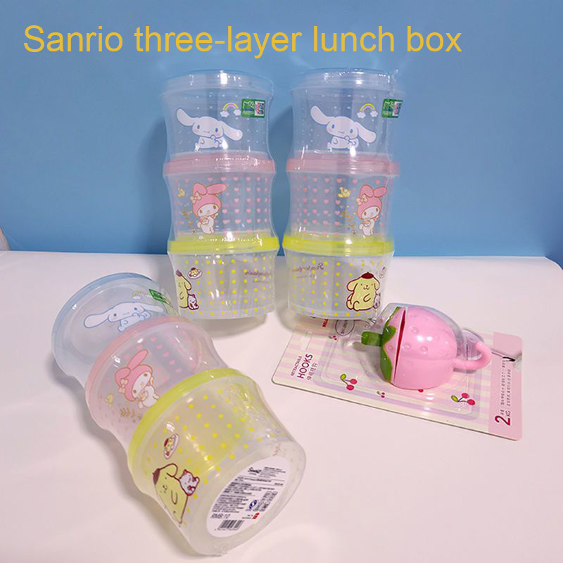 Kitty Bento Box Set 3 Pieces C - Food Storage Room reseña y precio