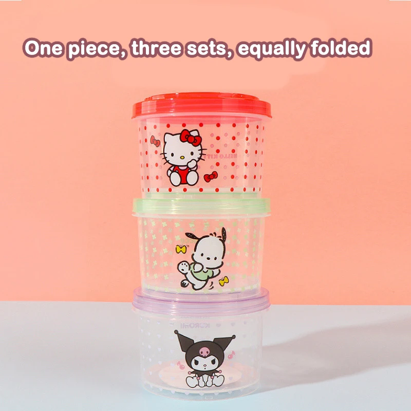 Kitty Bento Box Set 3 Pieces C - Food Storage Room reseña y precio